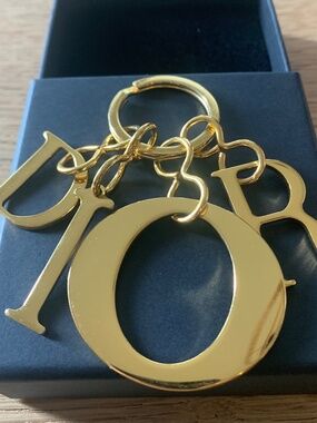 ♦️Dior keychain fob or bag charm